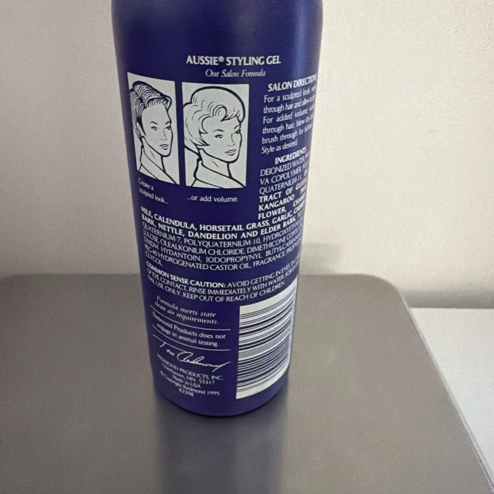 Aussie Mega Styling Gel‎ Design Firm Hold, 8 Fl Oz.